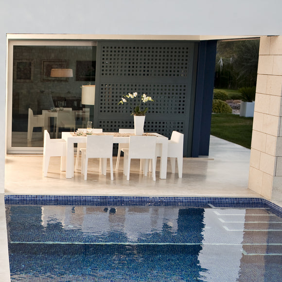 JUT Rectangular Dining Table Outdoor Vondom