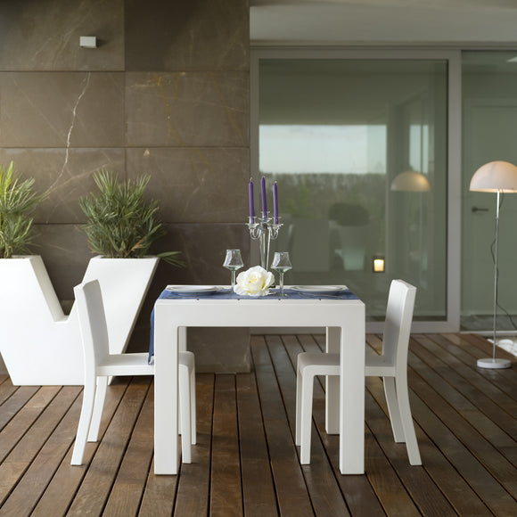Jut Square Dining Table Outdoor Vondom