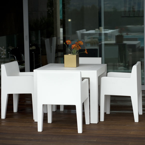 Jut Square Dining Table Outdoor Vondom