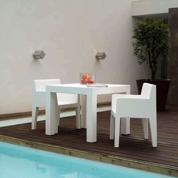 Jut Square Dining Table Outdoor Vondom