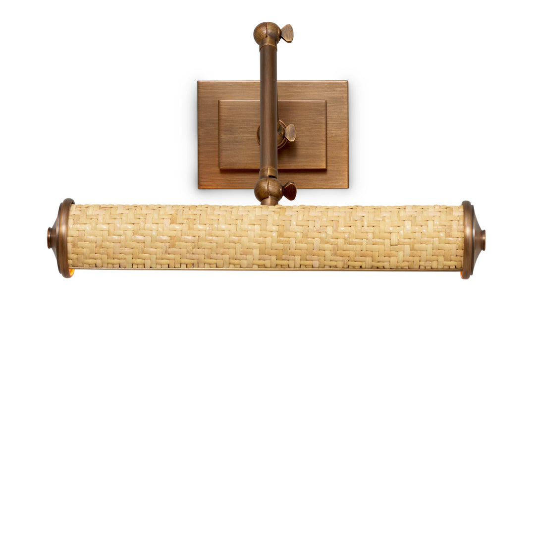 Wall Lamp Luca S Natural Rattan Lighting Eichholtz