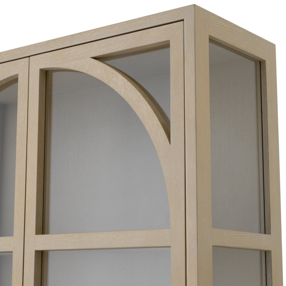 Cabinet San Bernardino Washed Oak Veneer Furniture Eichholtz