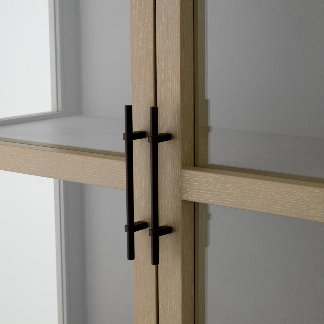 Cabinet San Bernardino Washed Oak Veneer Furniture Eichholtz