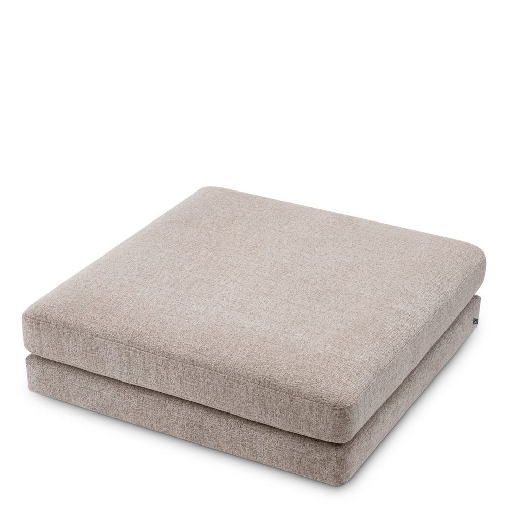 Ottoman Lounge Club Nuoro Greige Furniture Eichholtz