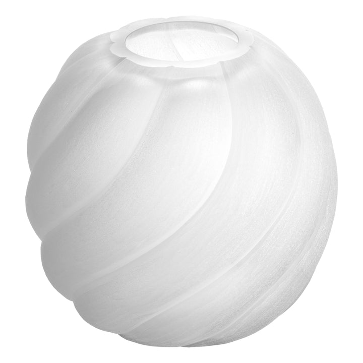 Vase Sicilia L Frosted White Accessories Eichholtz
