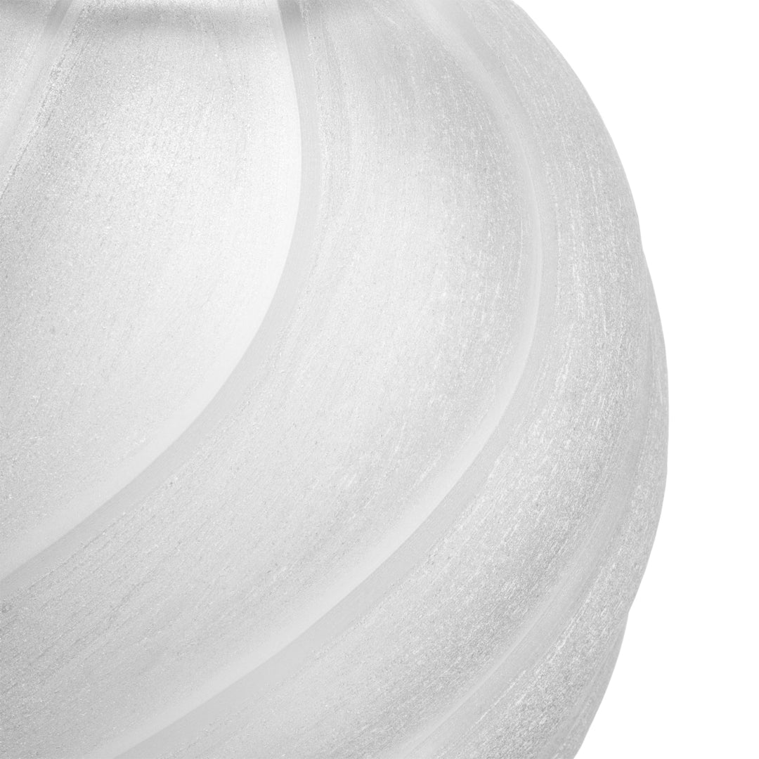 Vase Sicilia S Frosted White Accessories Eichholtz