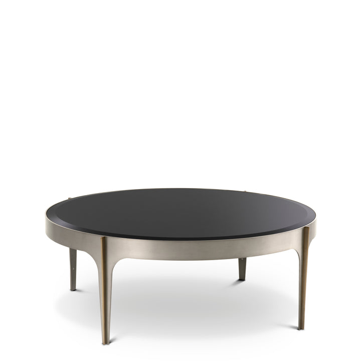 Coffee Table Artemisa S Brushed Steel Finish Furniture Eichholtz