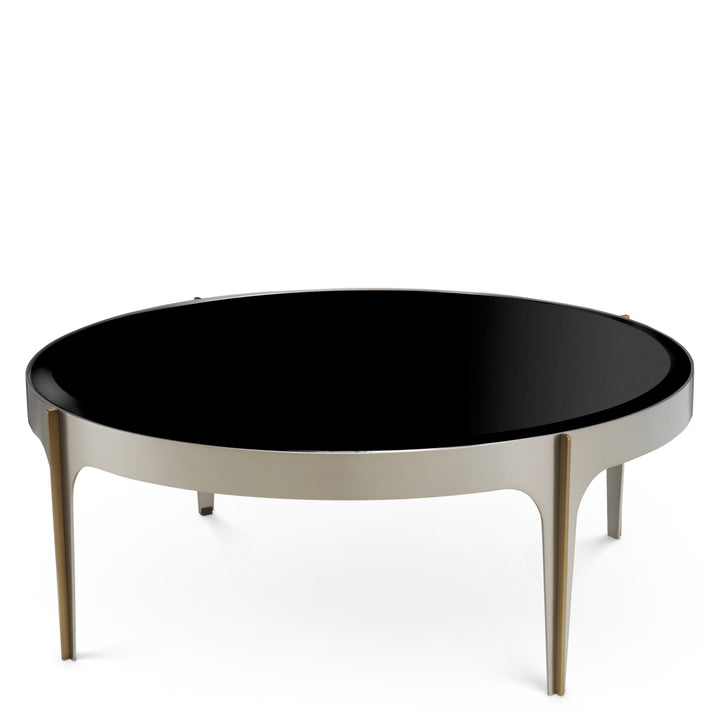 Coffee Table Artemisa S Brushed Steel Finish Furniture Eichholtz