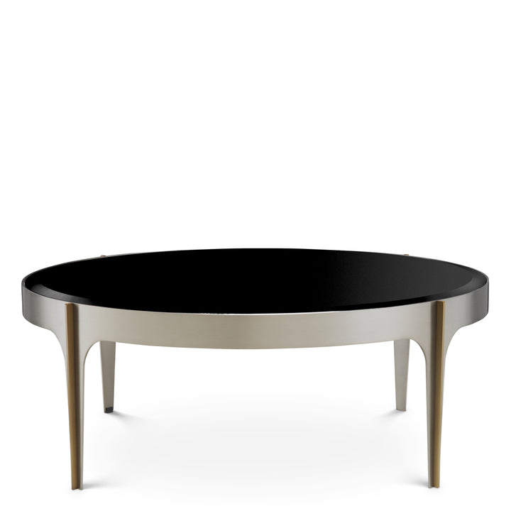 Coffee Table Artemisa S Brushed Steel Finish Furniture Eichholtz