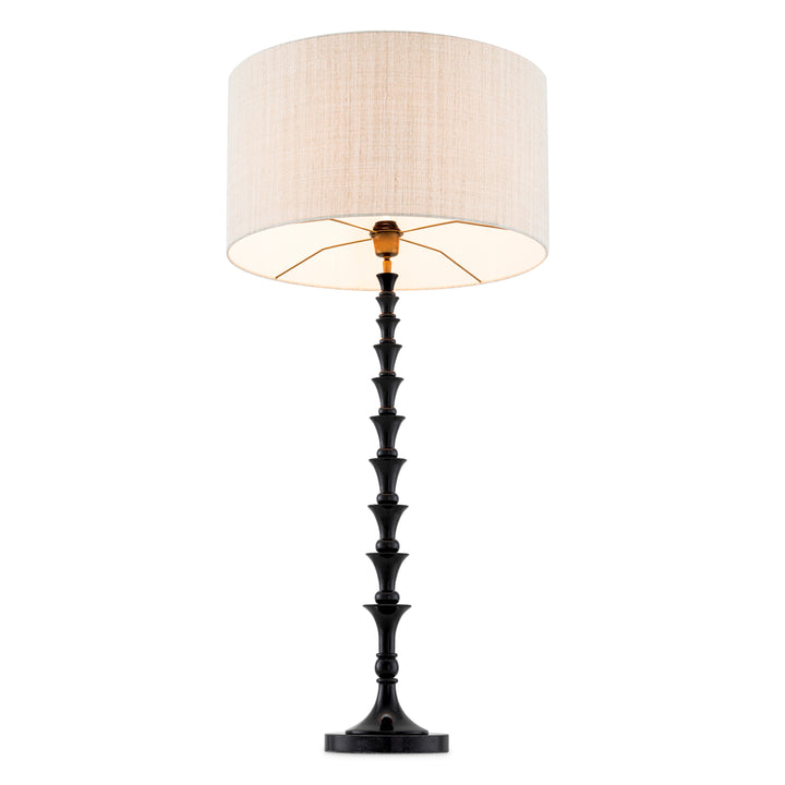 Table Lamp Arabella Piano Black Finish Lighting Eichholtz