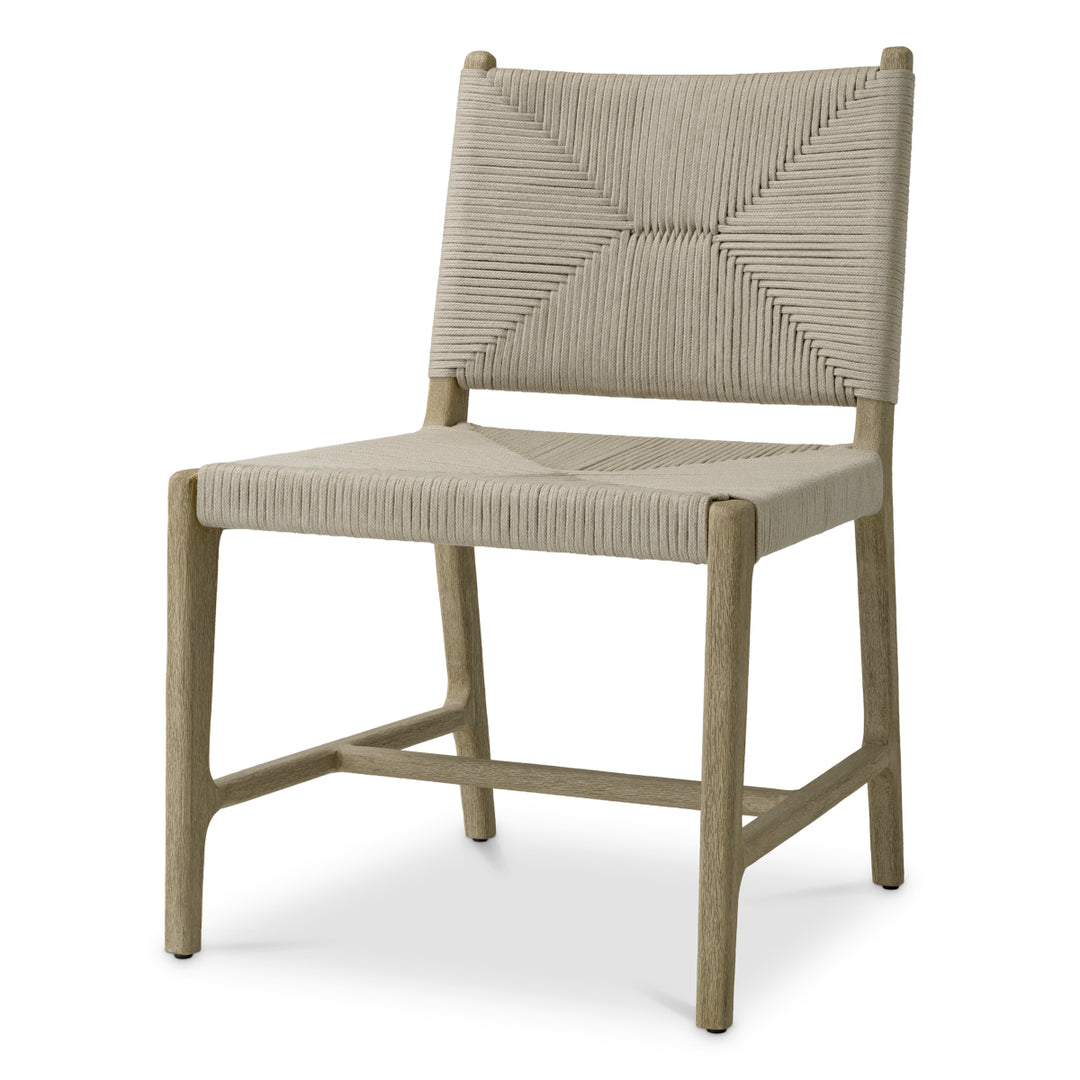 Outdoor Dining Chair Pivetti Aged Teak Outdoor Eichholtz