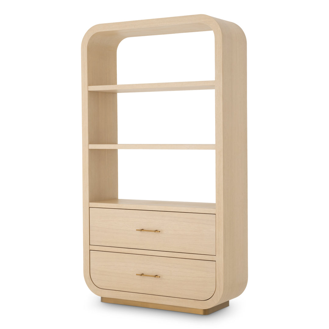 Cabinet Quinton Natural Oak Veneer Furniture Eichholtz