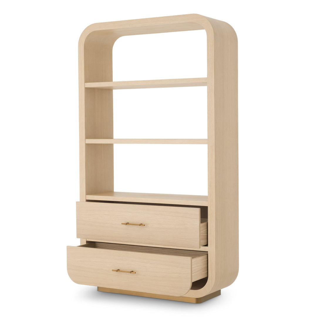 Cabinet Quinton Natural Oak Veneer Furniture Eichholtz