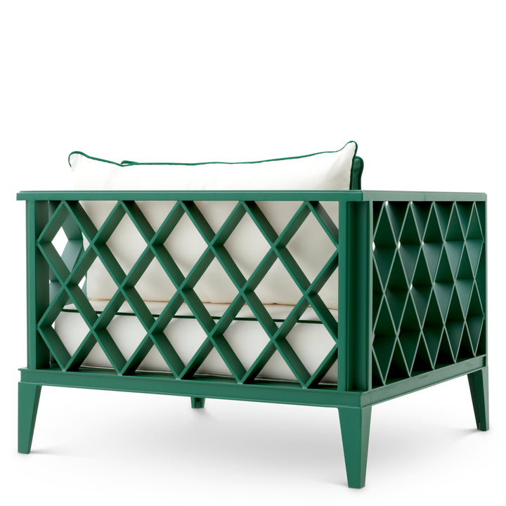 Outdoor Chair Ocean Club Green Finish Outdoor Eichholtz