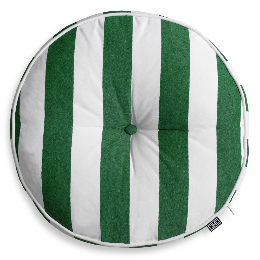 Outdoor Cushion Florent Round Florent Green Outdoor Eichholtz