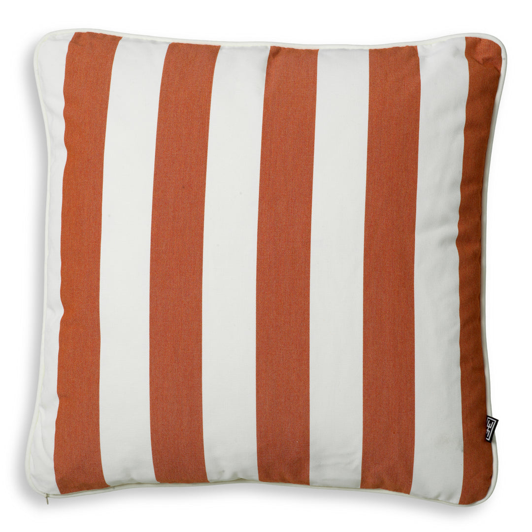 Outdoor Cushion Florent Square Florent Orange Outdoor Eichholtz