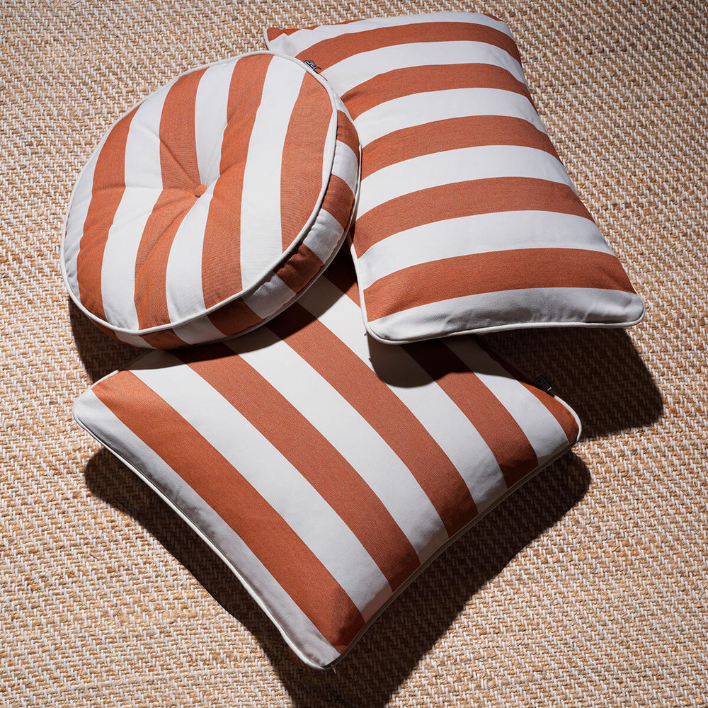 Outdoor Cushion Florent Square Florent Orange Outdoor Eichholtz
