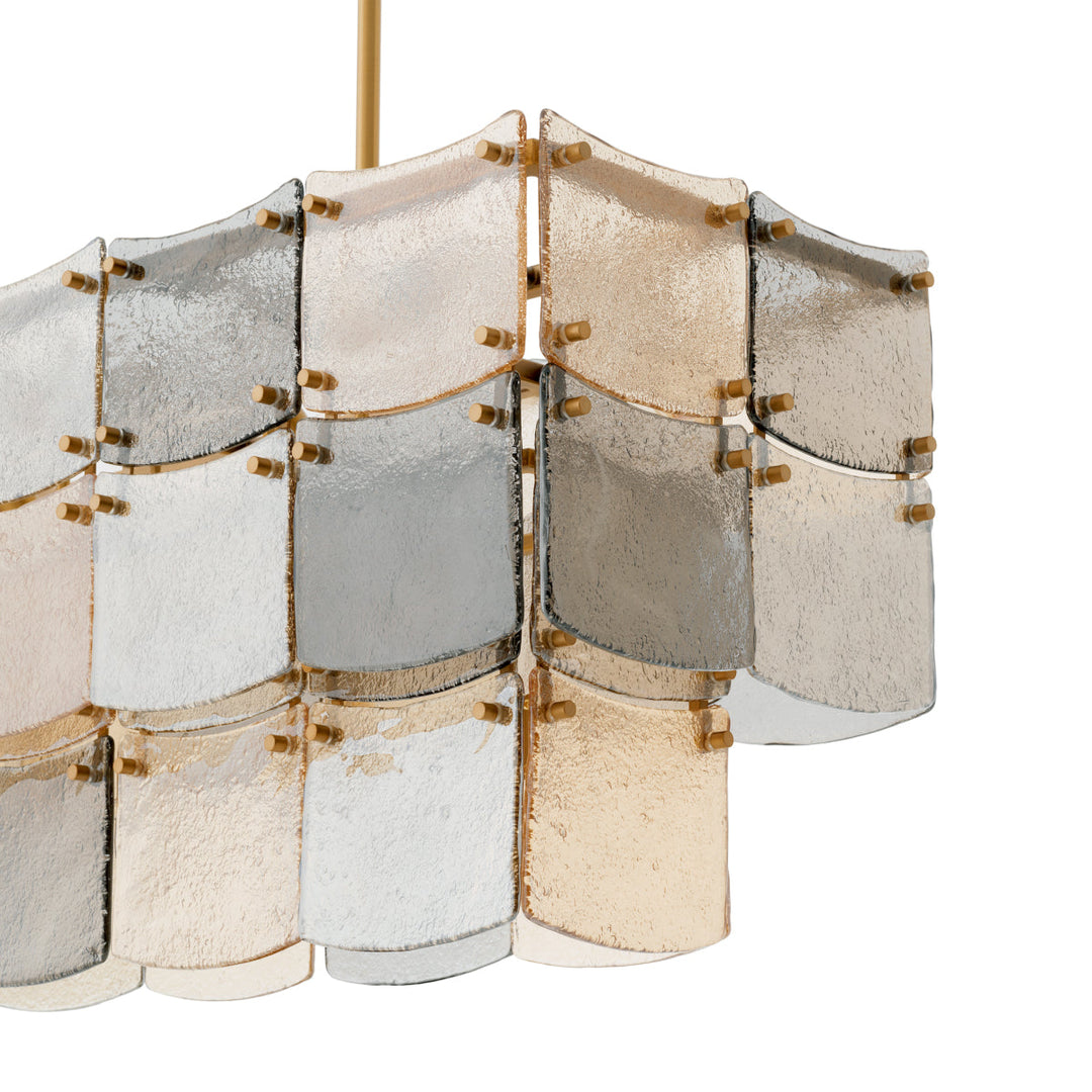Chandelier Laurent Rectangular Lighting Eichholtz