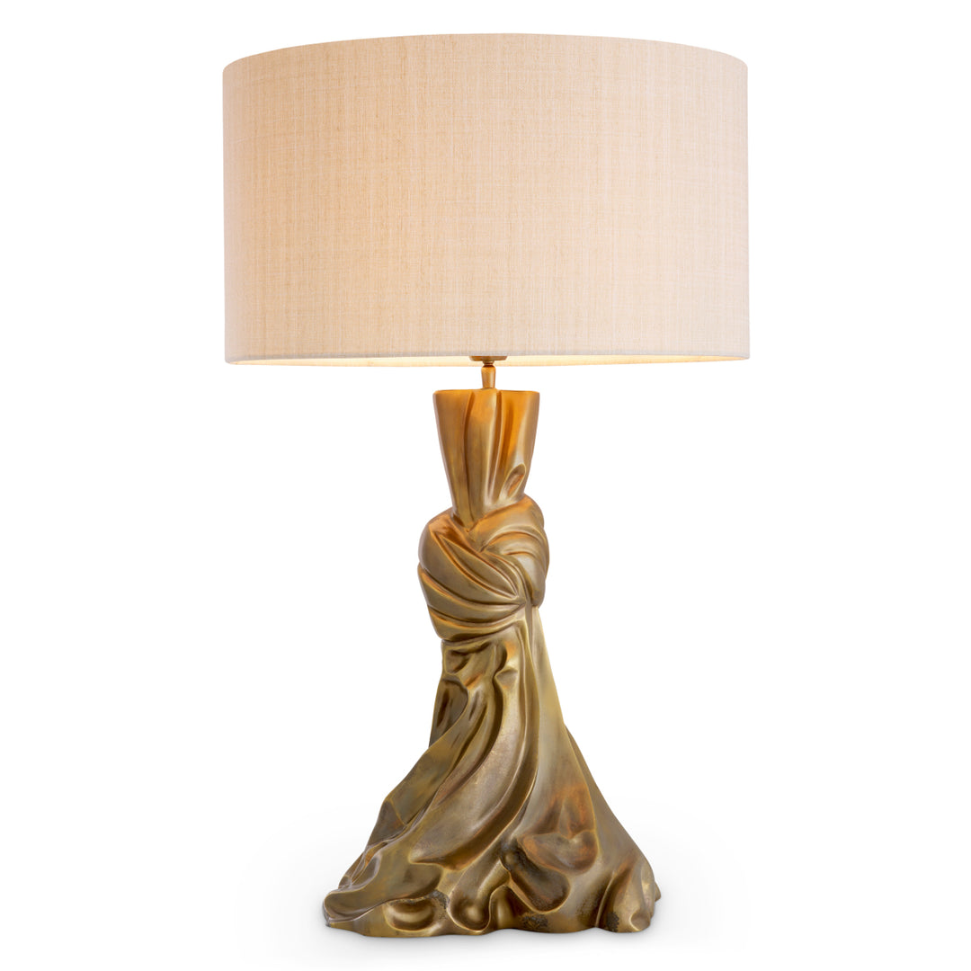 Table Lamp Banyan Vintage Brass Finish Lighting Eichholtz