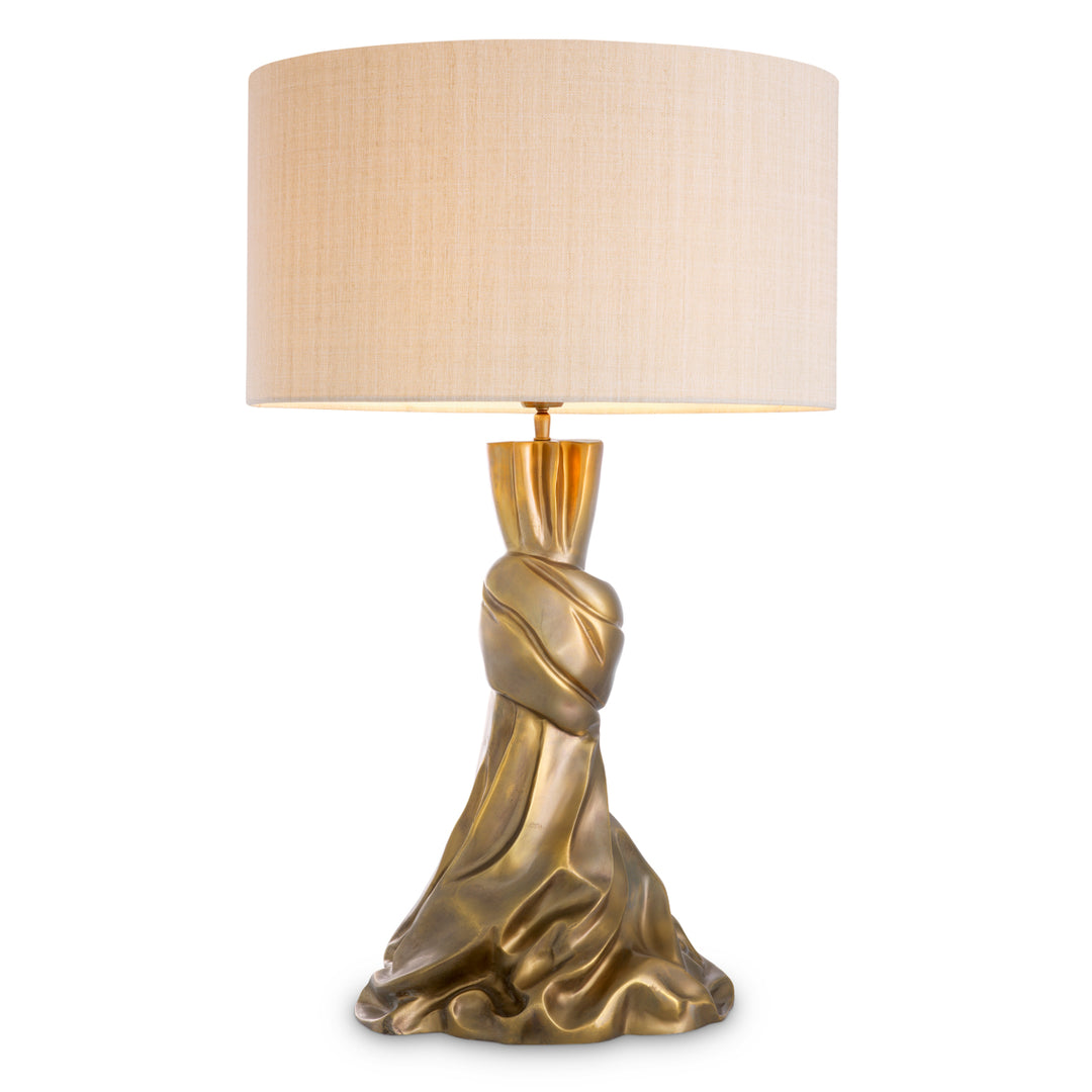 Table Lamp Banyan Vintage Brass Finish Lighting Eichholtz