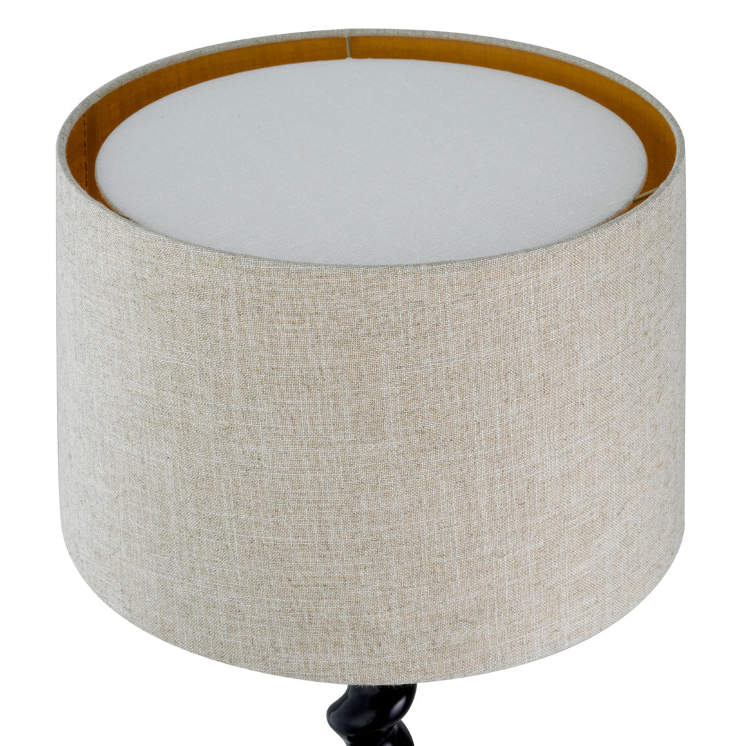 Table Lamp Massimo Piano Black Finish Lighting Eichholtz