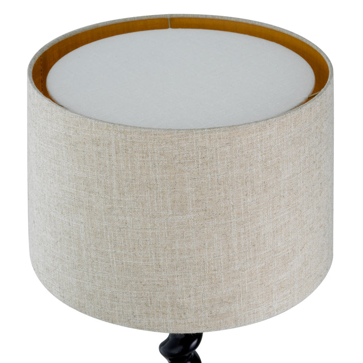 Table Lamp Massimo Piano Black Finish Lighting Eichholtz