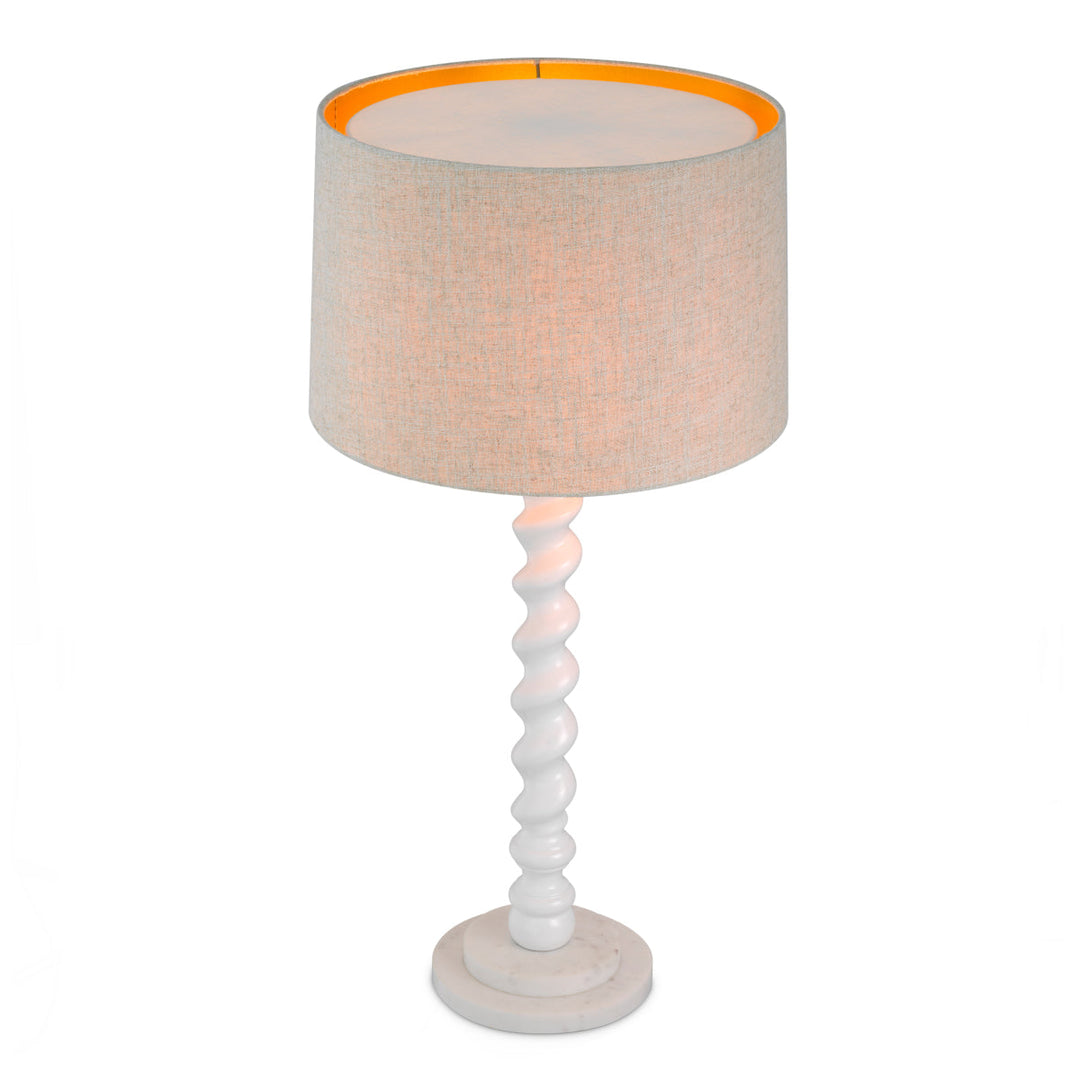 Table Lamp Massimo Piano White Finish Lighting Eichholtz