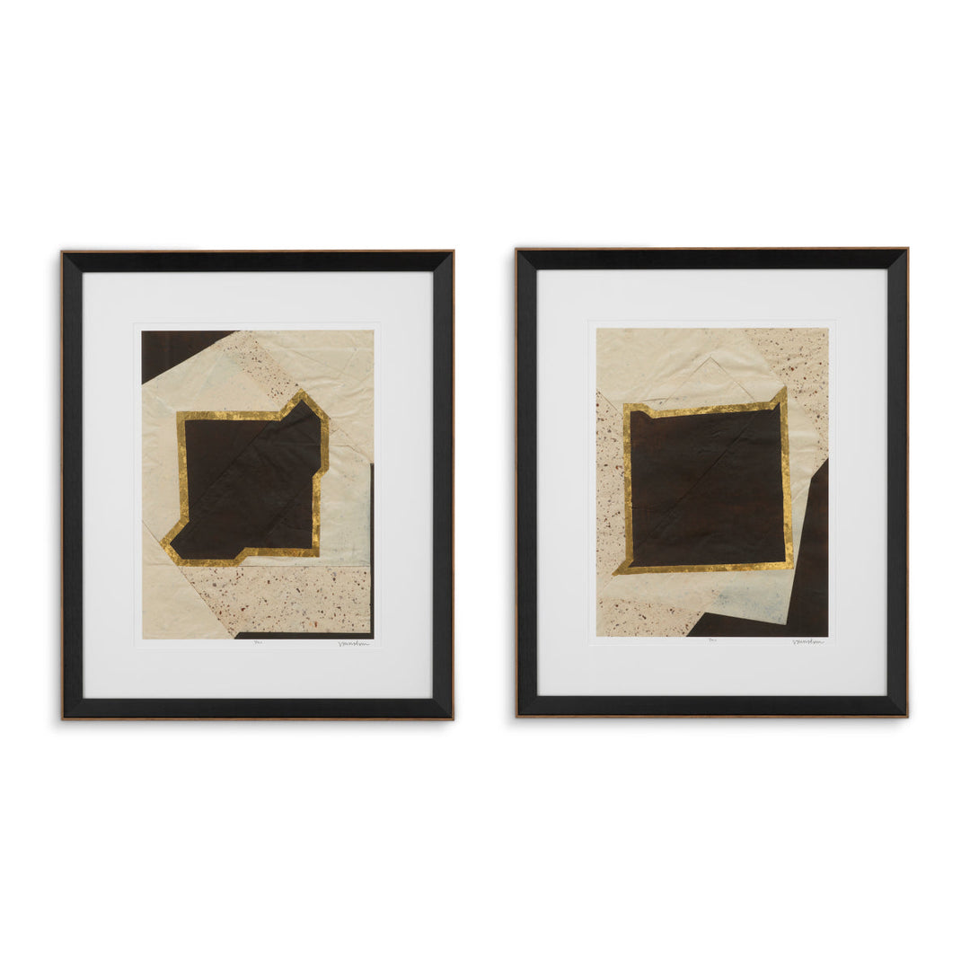 Print Creased Umber By Vanna Lam Set Of 2 Accessories Eichholtz