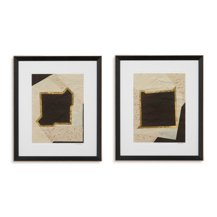 Print Creased Umber By Vanna Lam Set Of 2 Accessories Eichholtz