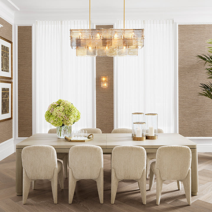 Extendable Dining Table Atelier L Washed Oak Veneer Dining Tables Eichholtz