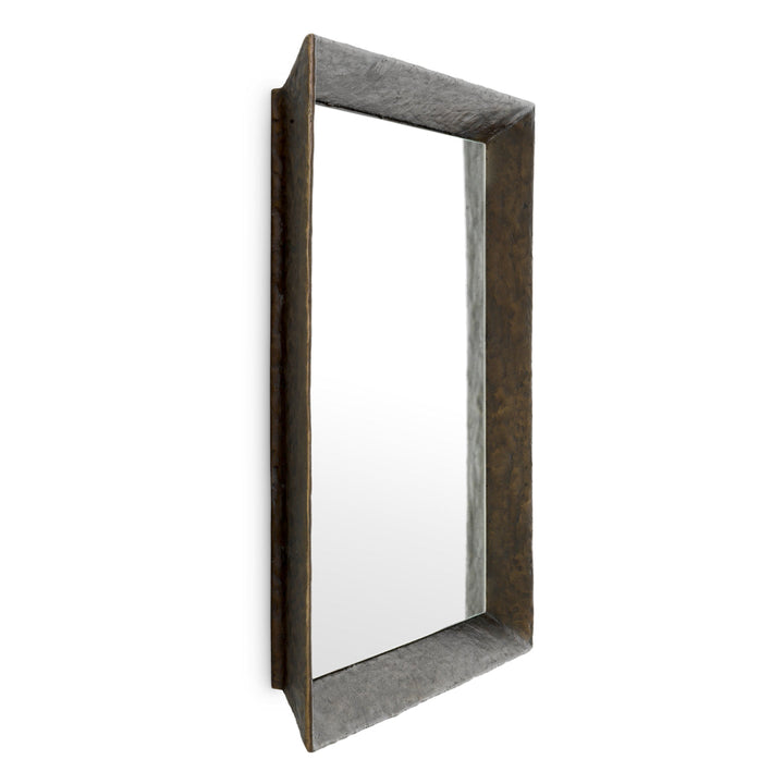 Mirror Othello Square Hammered Bronze Finish New Collection - January 2026 Eichholtz