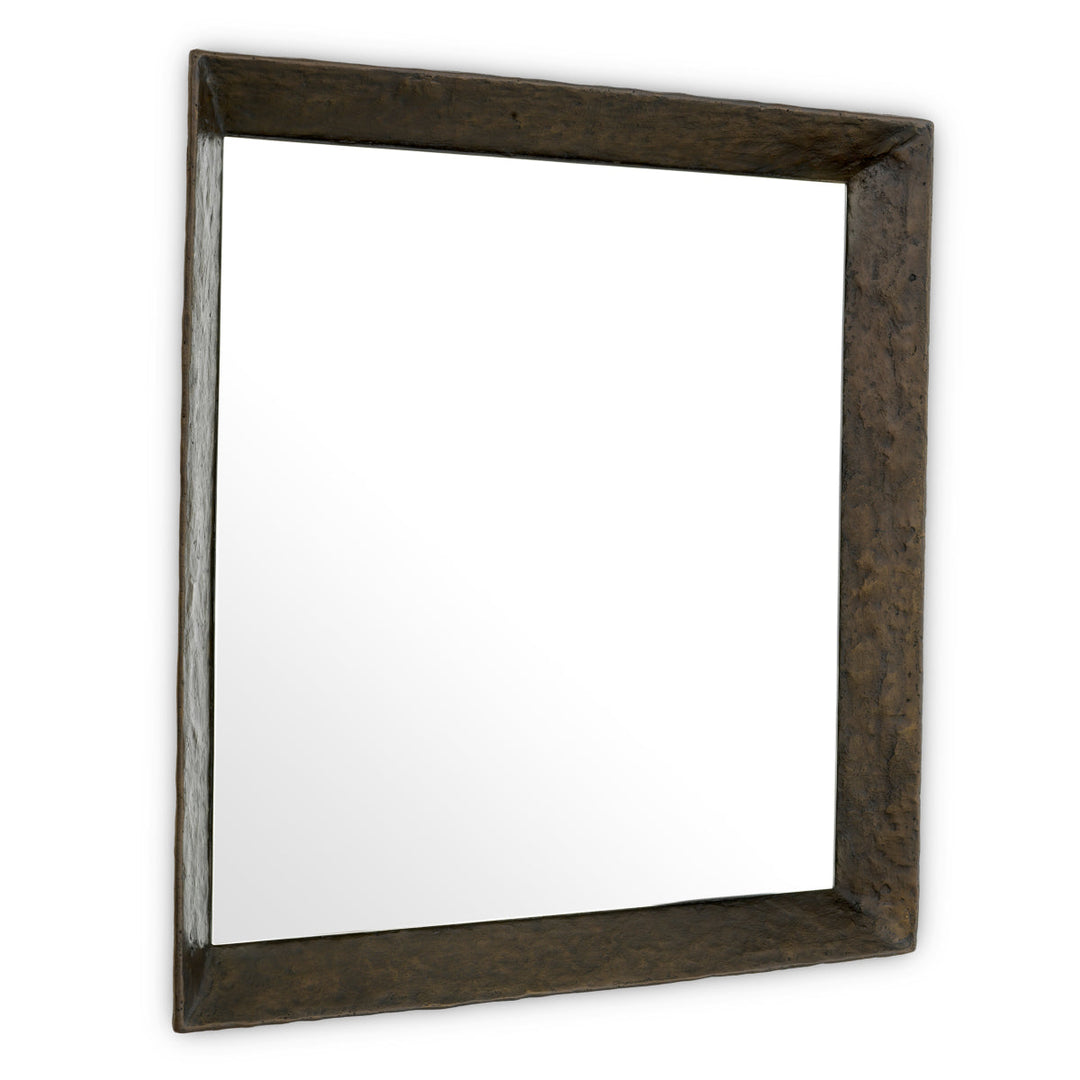 Mirror Othello Square Hammered Bronze Finish New Collection - January 2026 Eichholtz