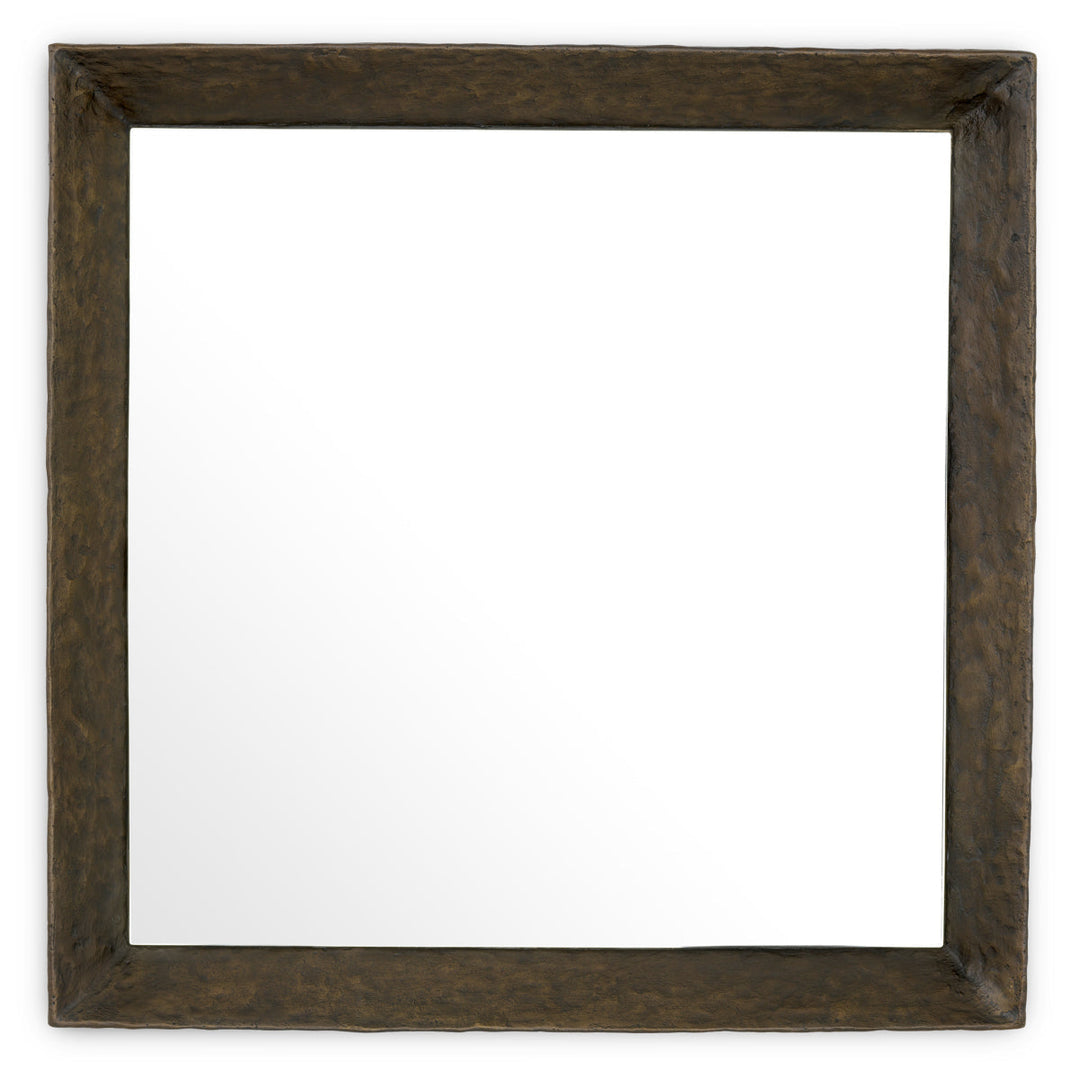 Mirror Othello Square Hammered Bronze Finish New Collection - January 2026 Eichholtz