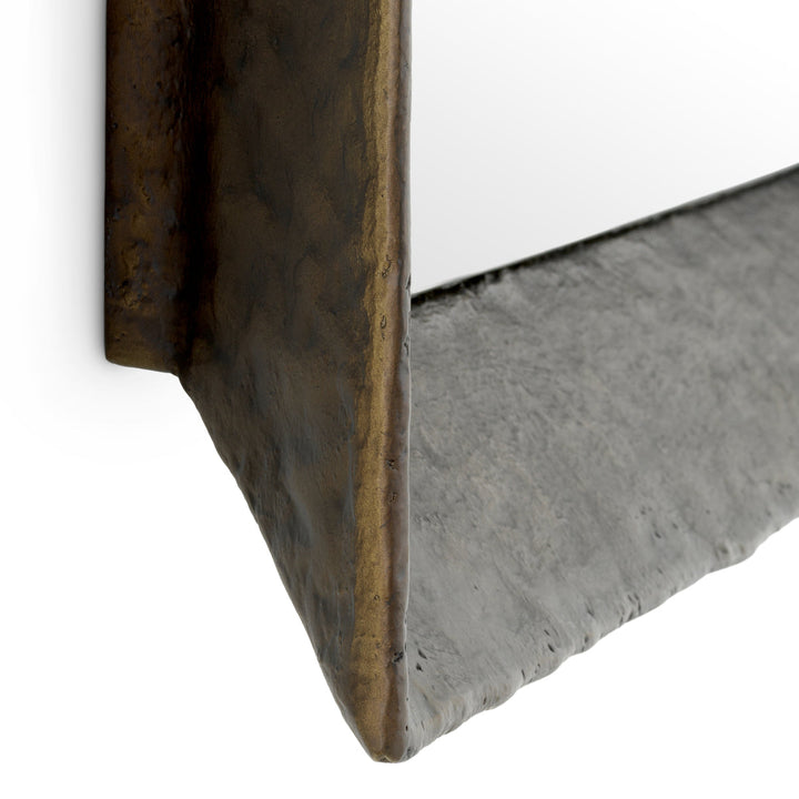 Mirror Othello Square Hammered Bronze Finish New Collection - January 2026 Eichholtz