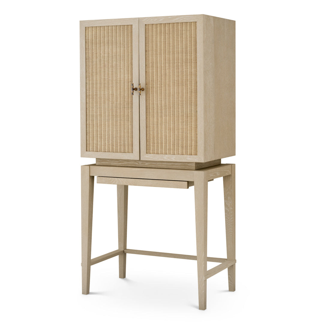 Bar Cabinet Borchard Washed Oak Veneer Cabinets Eichholtz