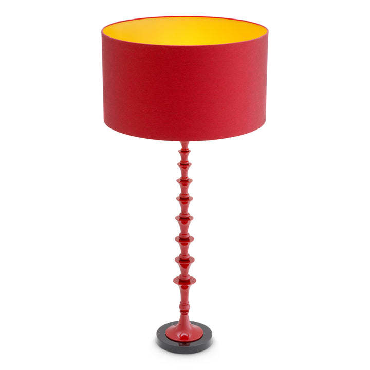 Table Lamp Arabella Bordeaux Red Finish Lighting Eichholtz