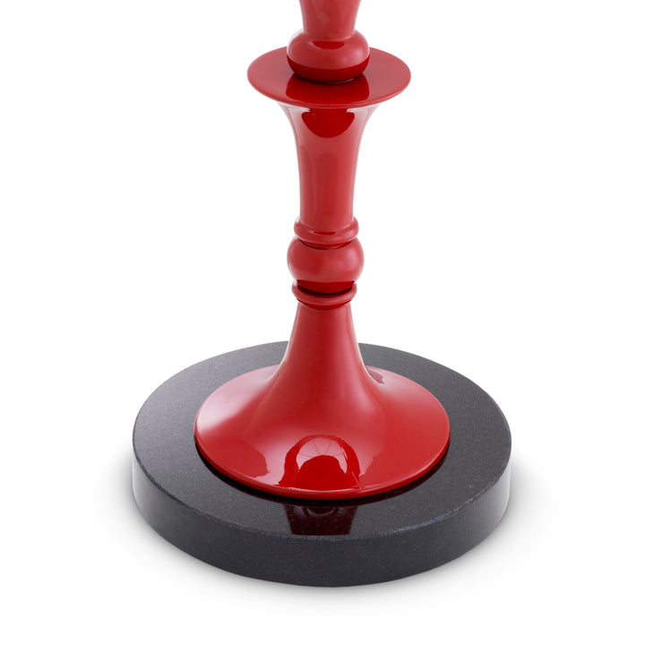 Table Lamp Arabella Bordeaux Red Finish Lighting Eichholtz