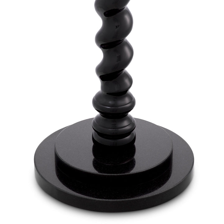Floor Lamp Massimo Piano Black Finish Lighting Eichholtz