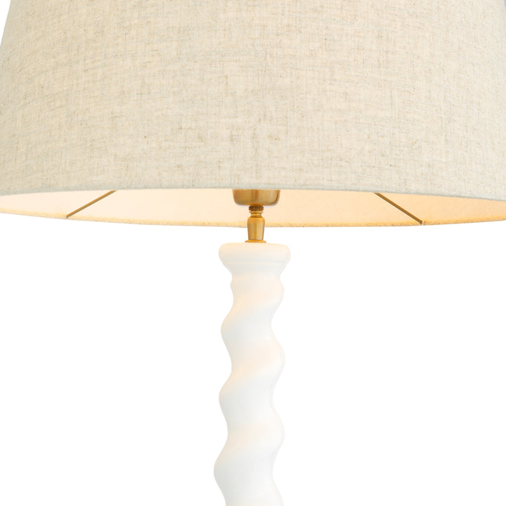 Floor Lamp Massimo Piano White Finish Lighting Eichholtz
