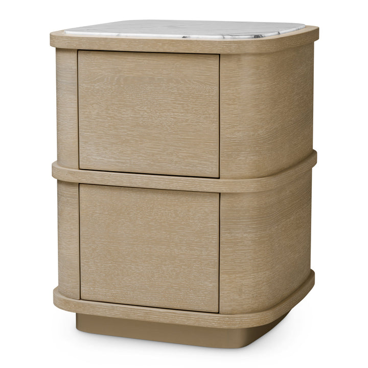 Nightstand Cabana S Washed Oak Veneer Bedroom Eichholtz