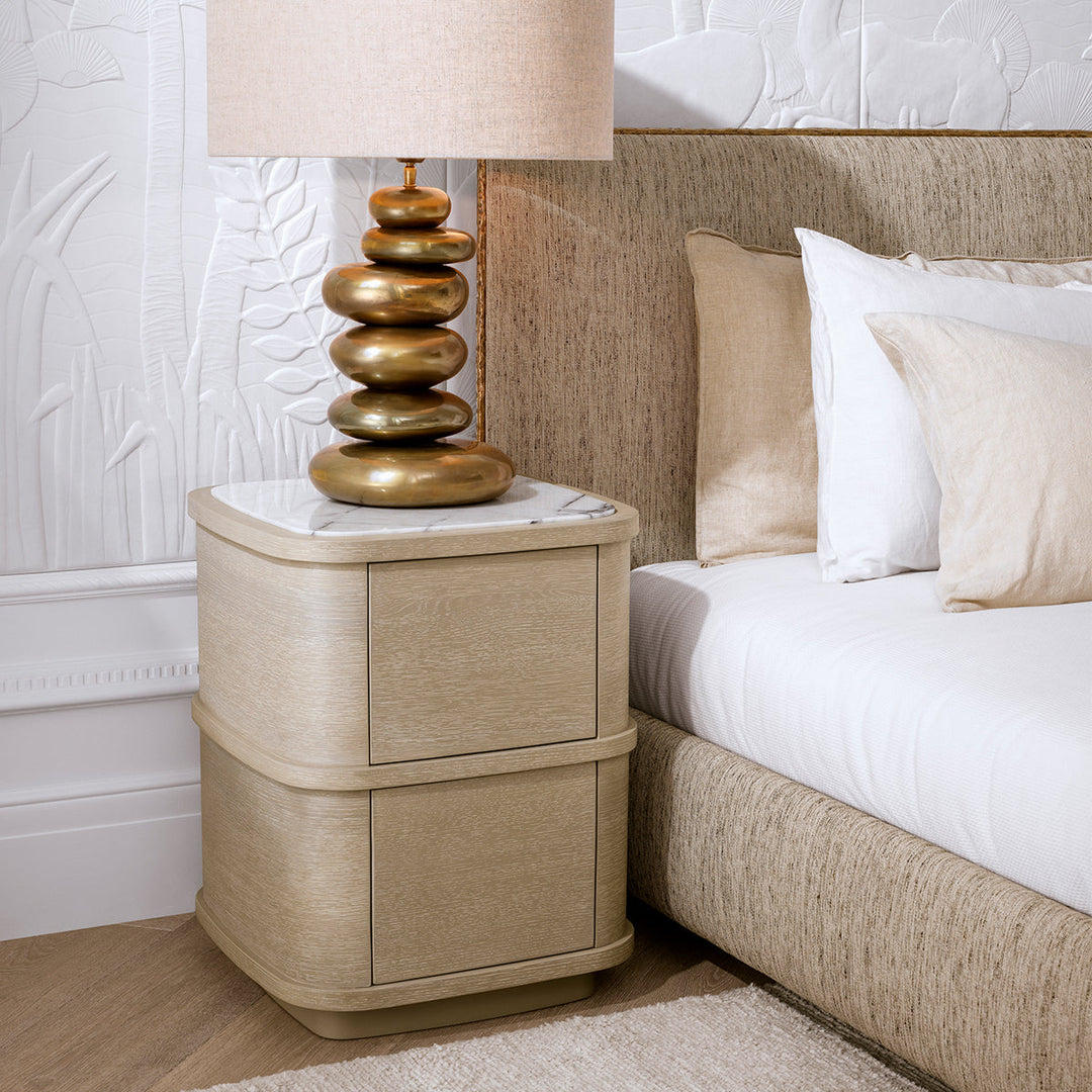 Nightstand Cabana S Washed Oak Veneer Bedroom Eichholtz