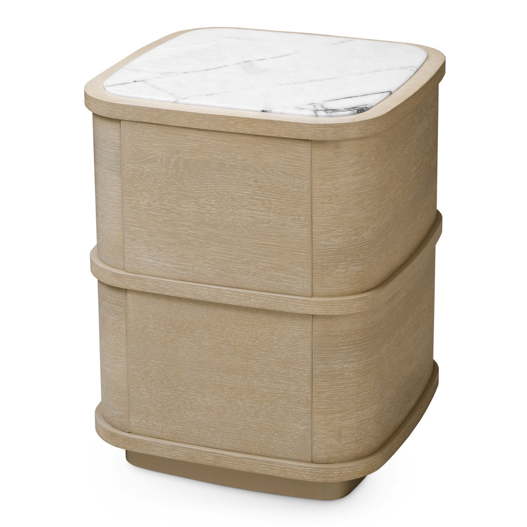 Nightstand Cabana S Washed Oak Veneer Bedroom Eichholtz