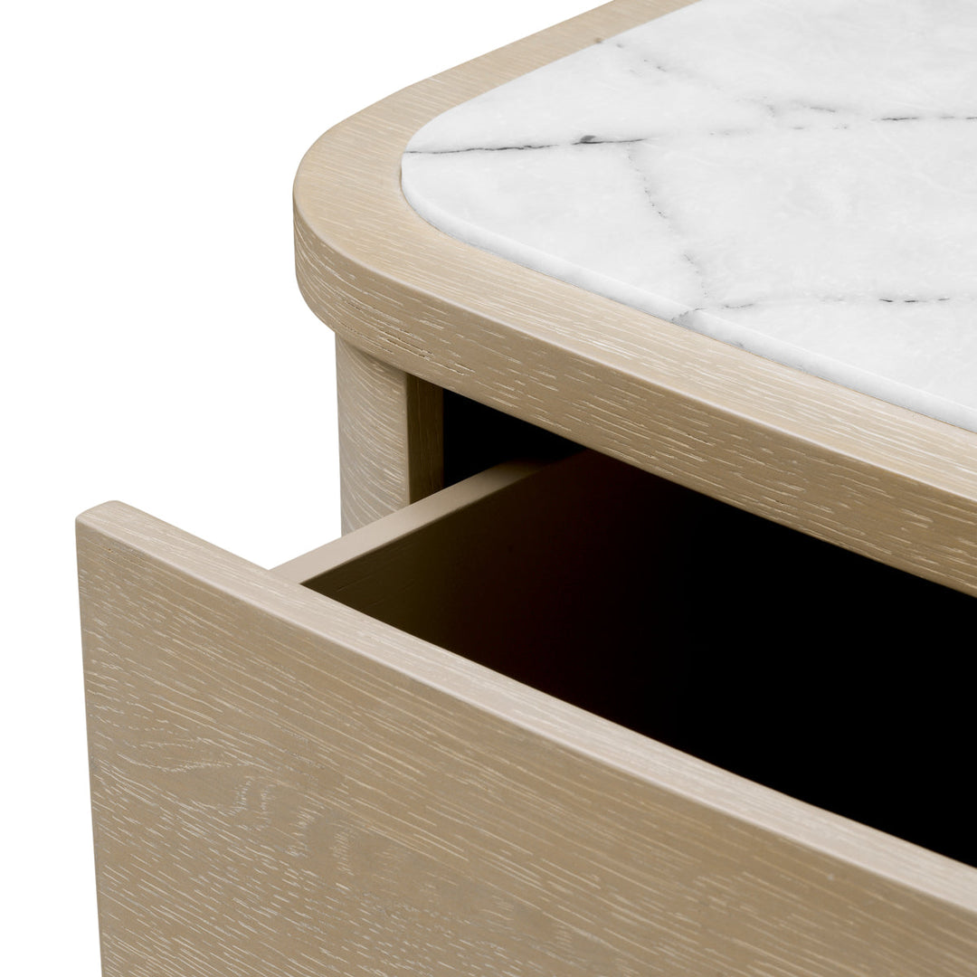 Nightstand Cabana S Washed Oak Veneer Bedroom Eichholtz