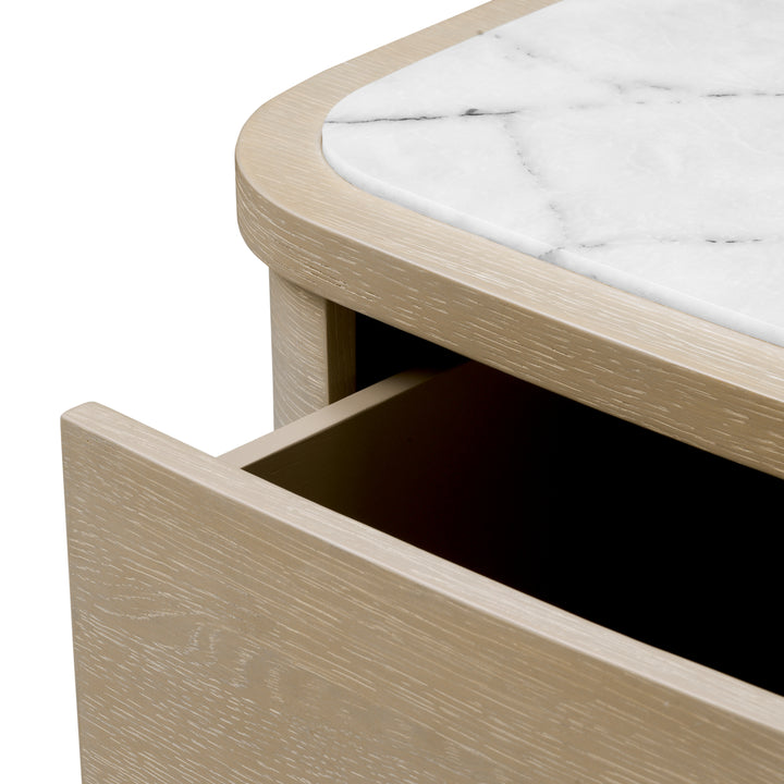 Nightstand Cabana S Washed Oak Veneer Bedroom Eichholtz