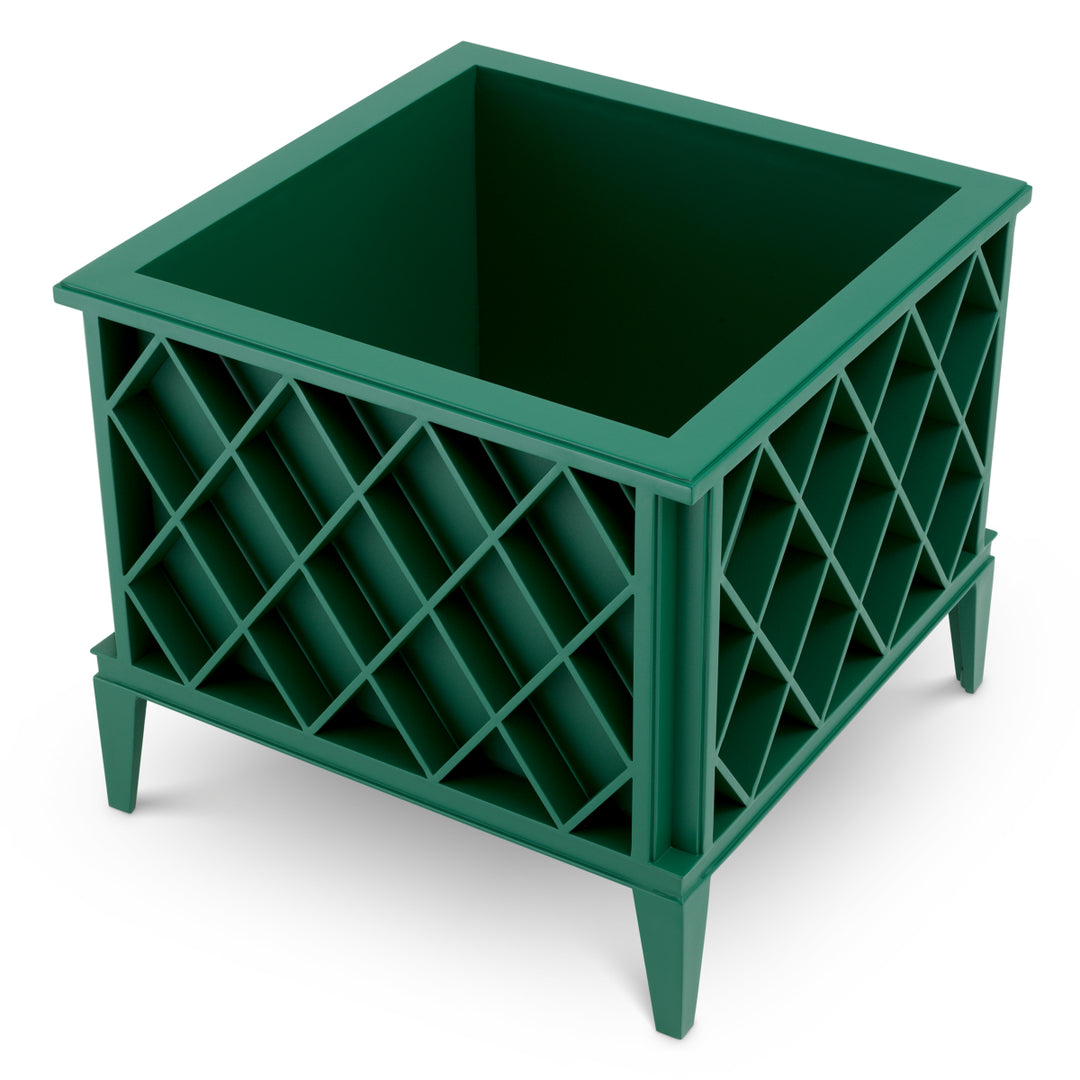 Outdoor Planter Ocean Club Green Finish Outdoor Eichholtz
