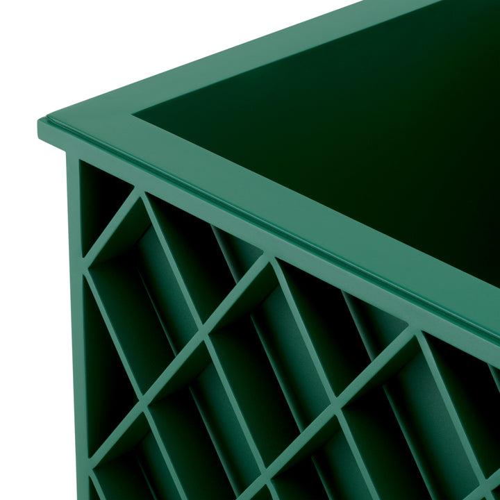 Outdoor Planter Ocean Club Green Finish Outdoor Eichholtz