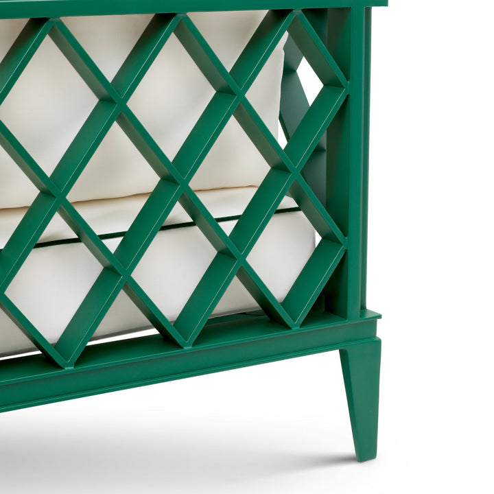 Outdoor Sofa Ocean Club S Green Finish Outdoor Eichholtz