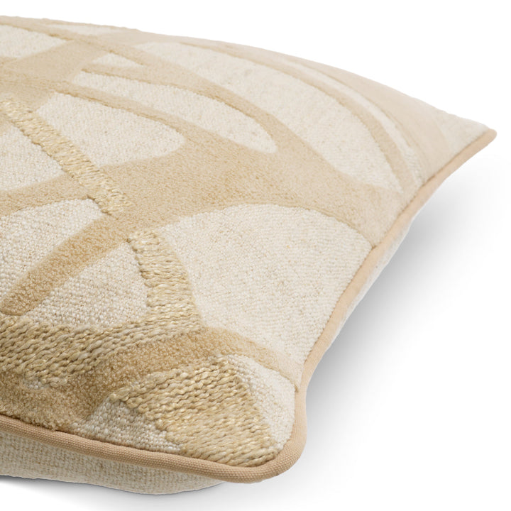 Cushion Saphira Square I Natural Accessories Eichholtz