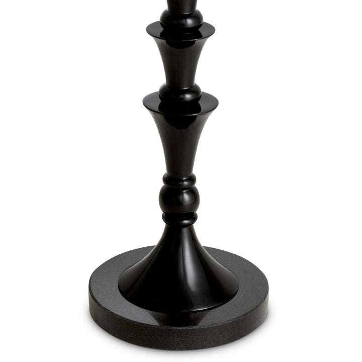 Floor Lamp Arabella Piano Black Finish Lighting Eichholtz