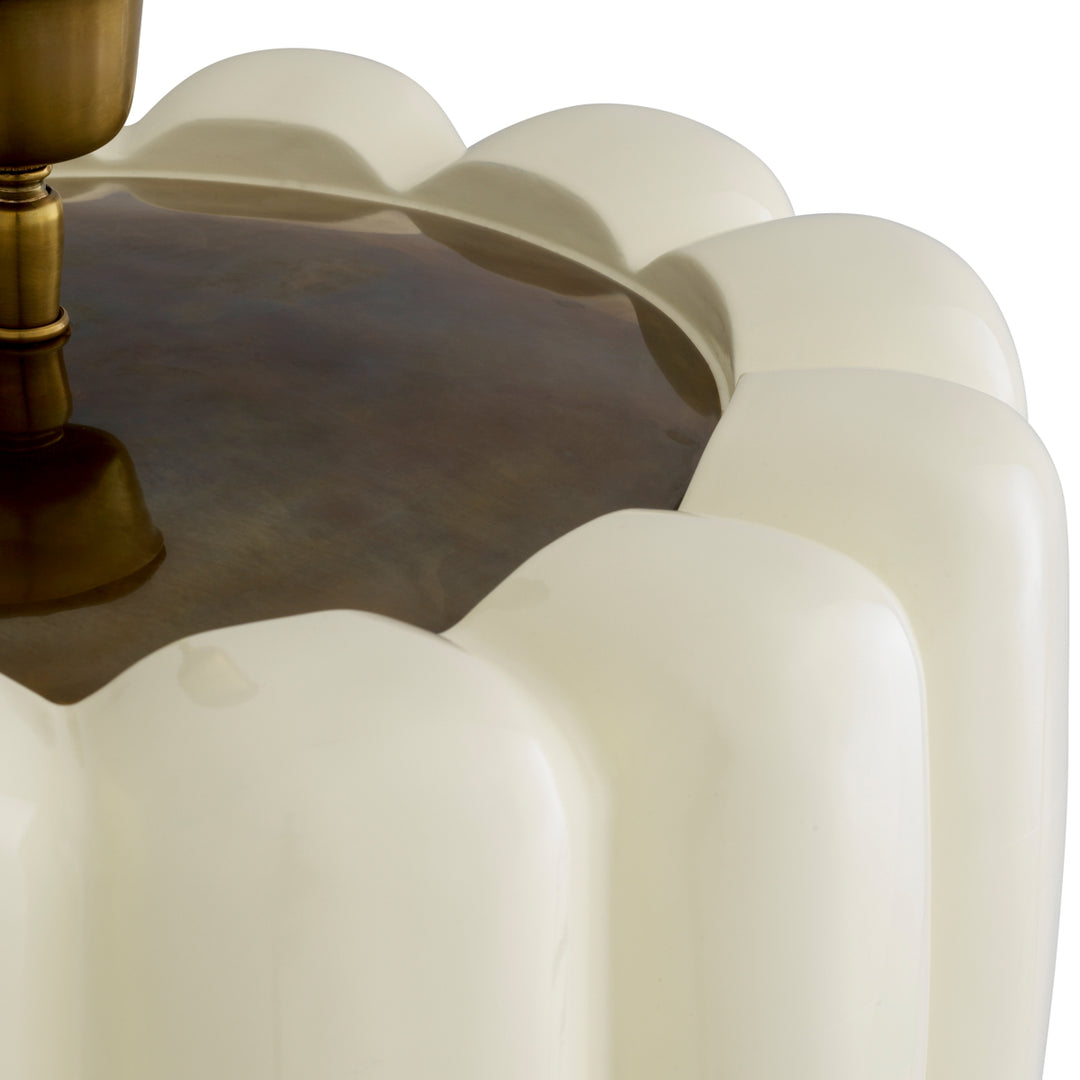 Table Lamp Barocco Off-White Finish Lighting Eichholtz